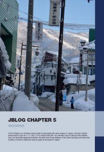 Jblog 2 Chapter 5: Seasons