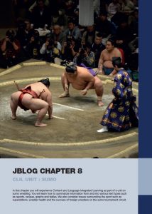 Jblog 2 Chapter 8: CLIL Unit: Sumo